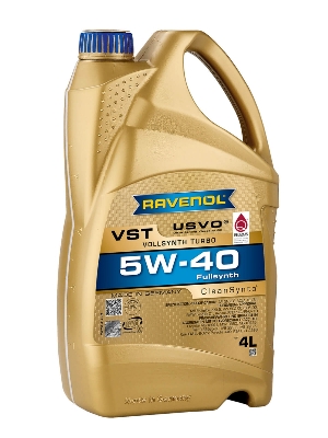 Picture of RAVENOL VOLLSYNTH TURBO VST SAE 5W-40 (FULL SYNTHETIC)-4L