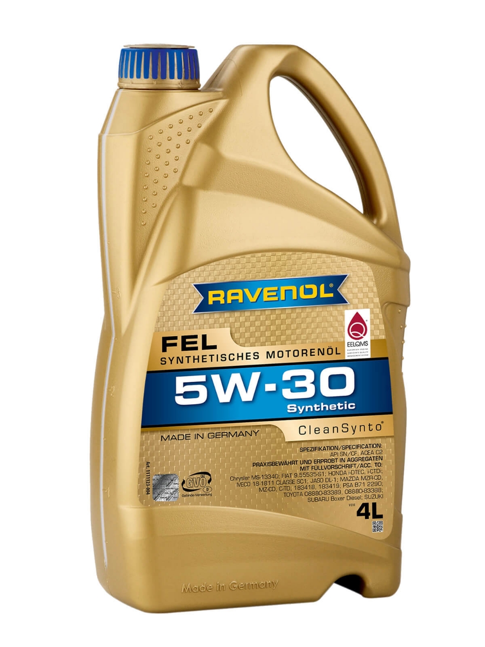 Picture of RAVENOL FEL SAE 5W-30 (SYNTHETIC) -4L