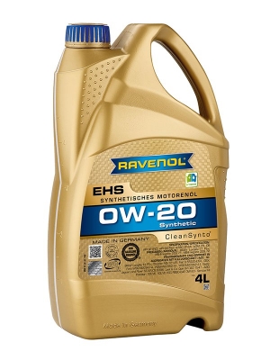 Picture of RAVENOL EHS SAE 0W-20-4L (Synthetic oil)