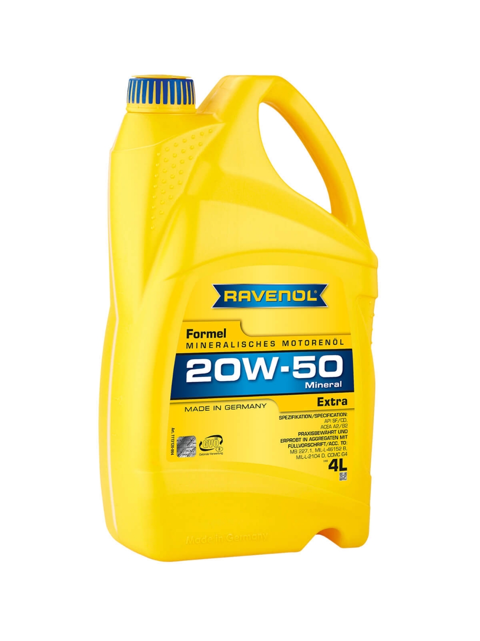 Picture of RAVENOL FORMEL EXTRA SAE 20W-50 - 4L