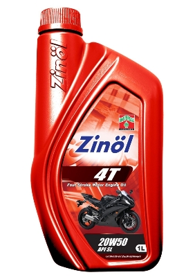 Picture of Zinol Mineral 20W50 1L for Motorbike Made in U.A.E