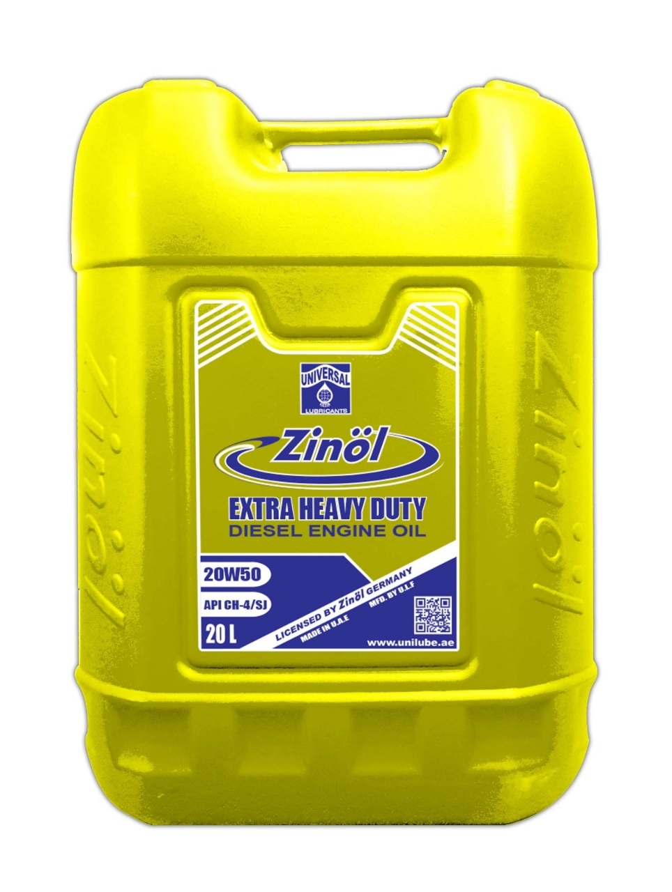Picture of Zinol Extra Heavy Duty Diesel Engine Oil - 20L