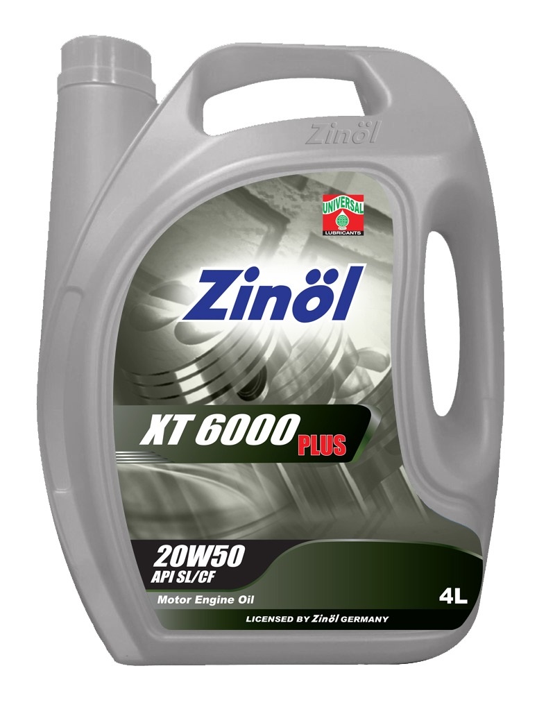 Picture of Zinol XT 6000 Plus 20W50 (Mineral) - 4L