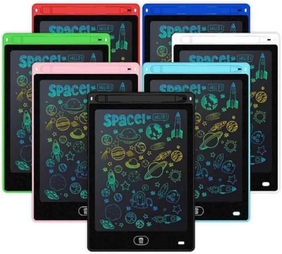 Buy  "8.5-Inch LCD Handwriting Board and Electronic Drawing Board LCD Kids Writing Tablet A02364 (8.5 Round Edge Light Blue) Online in Bangladesh