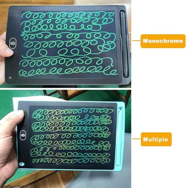 Buy  "8.5-Inch LCD Handwriting Board and Electronic Drawing Board LCD Kids Writing Tablet A02364 (8.5 Round Edge Light Blue) Online in Bangladesh