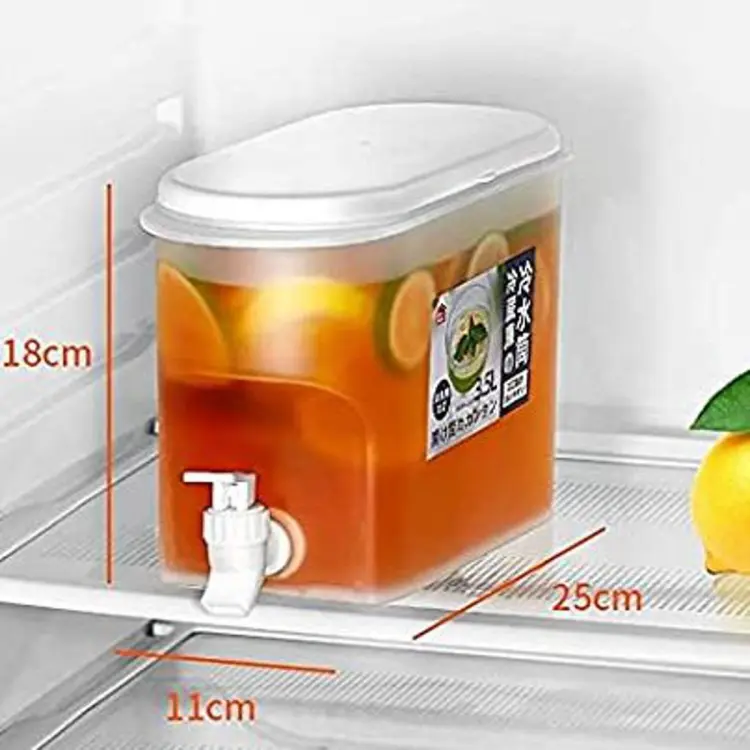 Buy   Drink Dispenser with Spigot 3.5L Leakproof Plastic Cooling Water Container  Online in Bangladesh