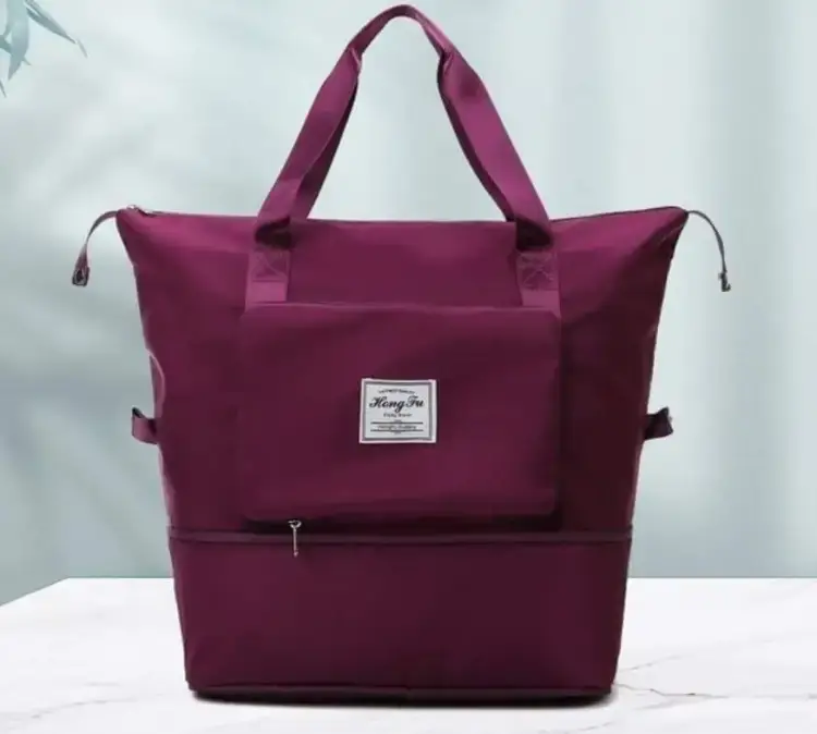 Bye Maylisacc Travel Duffle Bags for Women, Large Overnight Bag, Foldable Weekend Carry-on Tote Bag, Waterproof Gym Workout Bag for Womem with Dry and Wet Separation, Pink, Large Online in Bangladesh