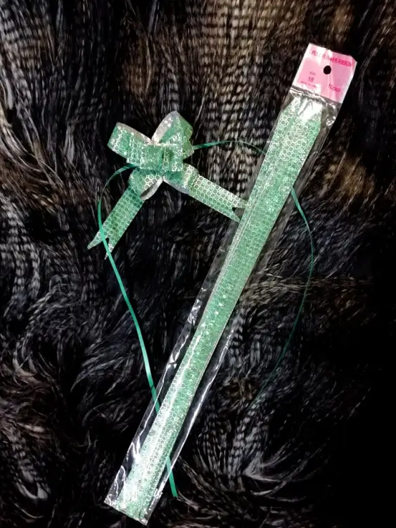 Picture of ছোট সাইজের ফুলের ফিতা বো গিফট মোড়ানো-10 পিস