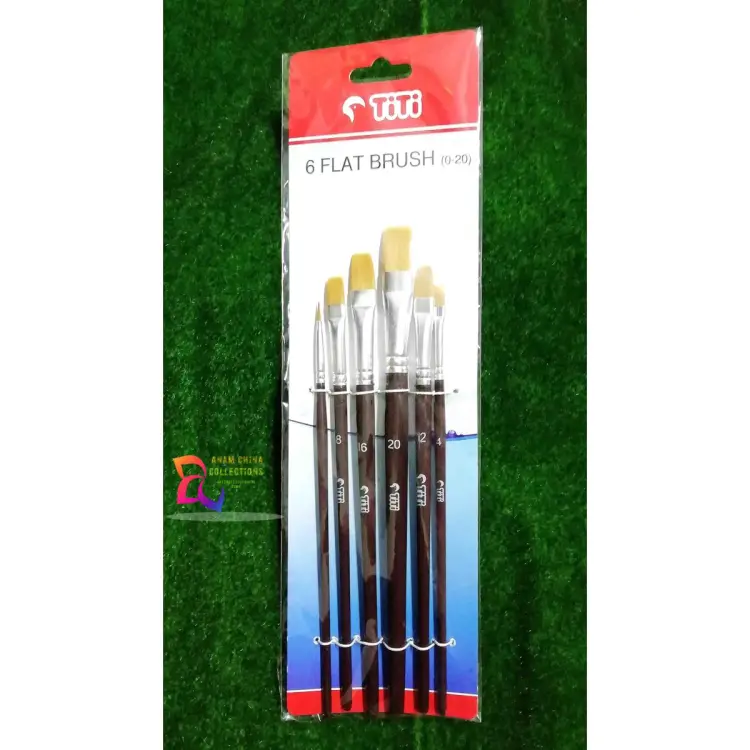 Picture of TiTi Artist 6 Flat Brush (0-20)