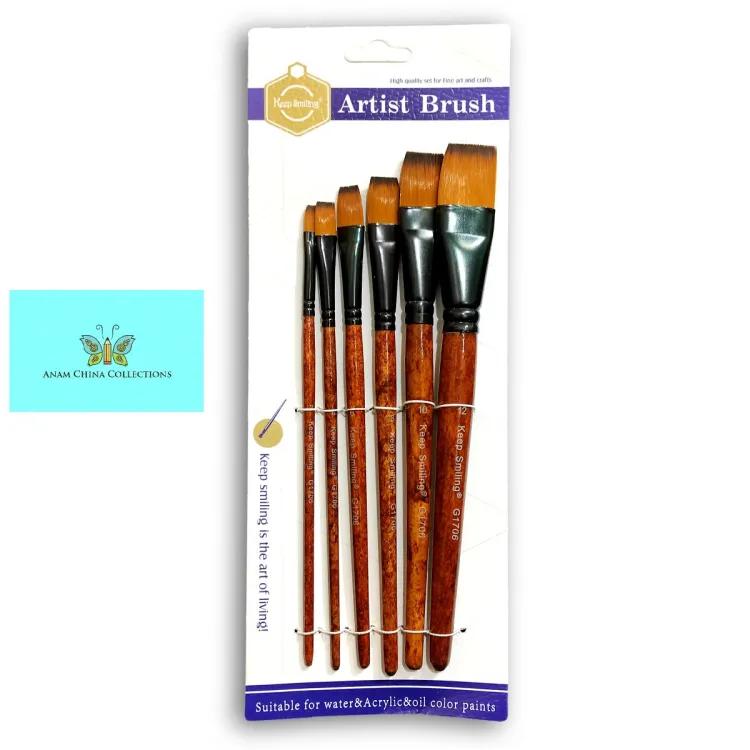 Picture of Keepsmiling আর্টিস্ট ব্রাশ সেট 6ps g1706