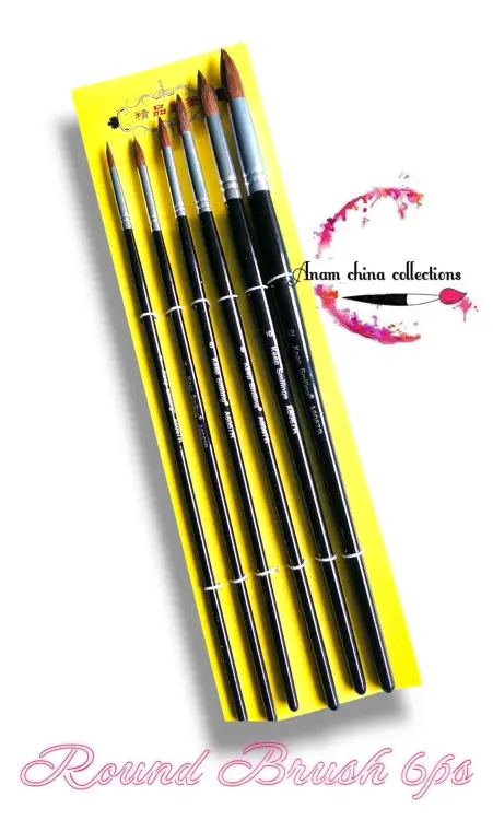 Picture of Keepsmiling শিল্পীদের গোল ব্রাশ 6ps সেট a6067r/a6067f