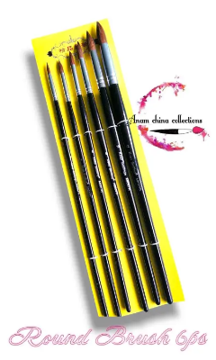 Picture of Keepsmiling শিল্পীদের গোল ব্রাশ 6ps সেট a6067r/a6067f