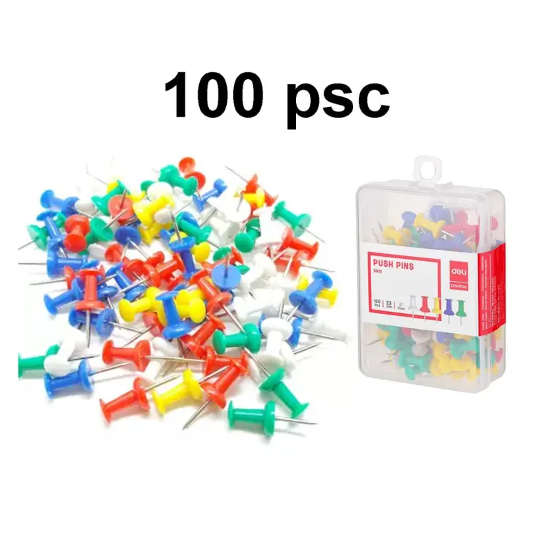 Picture of Deli পুশ Pin-100pc