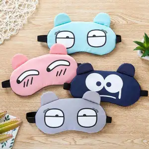 Buy Sleeping Eye Mask Soft Padded Sleep Travel Shade Cover with Cooling Gel Pad Travel Rest Eye Shade Cover Blindfold at Best Price In Bangladesh