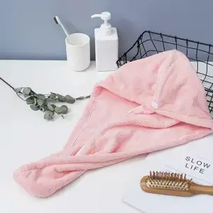 Buy Magic Hair Wrap Bath Salon Towels Fast Drying Absorbent Cap For Women And Girls at Best Price In Bangladesh