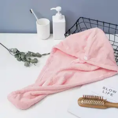 Buy Magic Hair Wrap Bath Salon Towels Fast Drying Absorbent Cap For Women And Girls at Best Price In Bangladesh