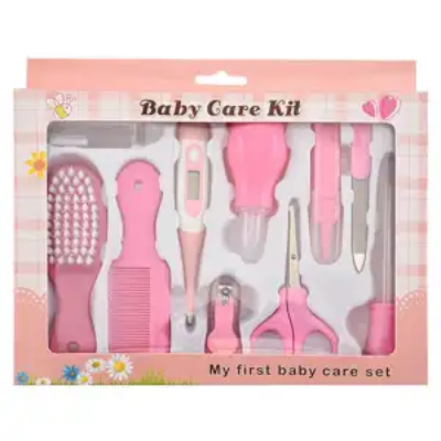 Buy 10 Pcs New-born Baby Kids Health Care Kit Set at Best Price In Bangladesh