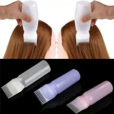 Buy Multi-Functional Hair Dying Treatment Oil Cream Shampoo Bottle Bottle Oil Color Applicator Brush Tip Tip-Sour Quality at Best Price In Bangladesh