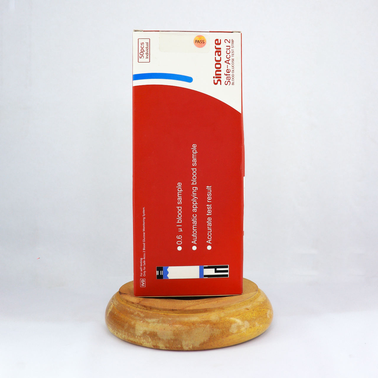 Picture of Sinocare Safe Accu 2 Blood Glucose Strip 50's Pack 50 pcs