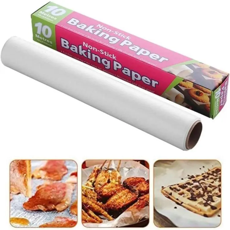 Buy 10 Metersbaking Paper Roll Baking Sheets Parchment Kitchen Tool (1Pcs 10 M) - Cake Decoration Tools at Best Price In Bangladesh