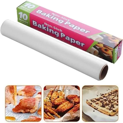 Buy 10 Metersbaking Paper Roll Baking Sheets Parchment Kitchen Tool (1Pcs 10 M) - Cake Decoration Tools at Best Price In Bangladesh