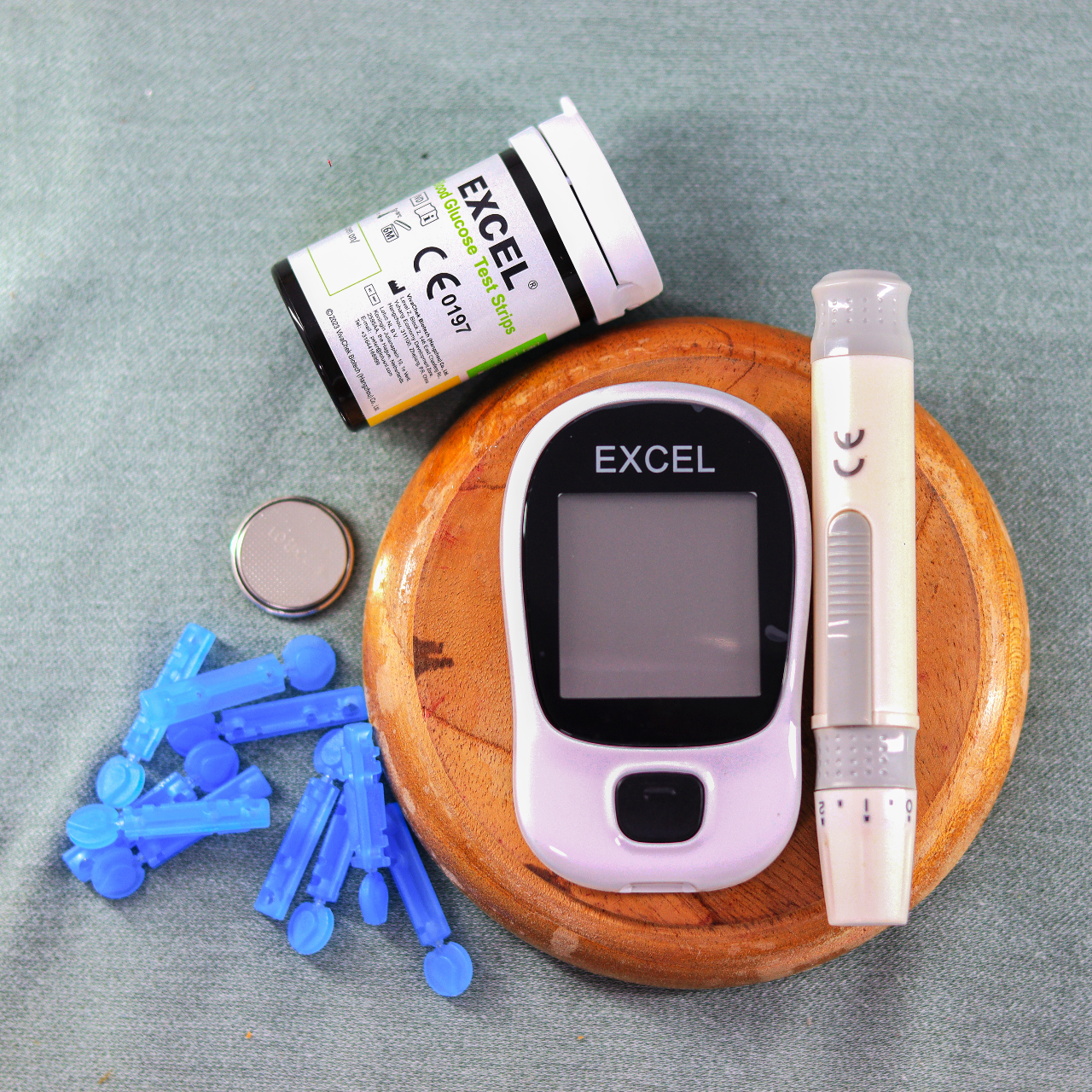 Picture of Excel Blood Glucose Monitoring System