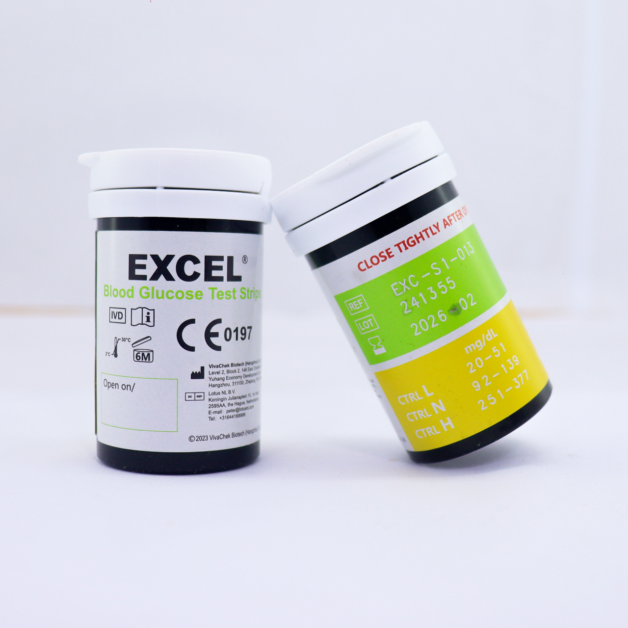 Picture of Excel Blood Glucose Test Strips – 50 pcs