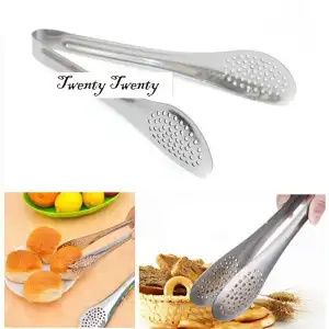 Buy Stainless Steel Food Clip - Silver at Best Price In Bangladesh