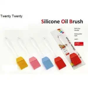 Buy 1pcs Silicone Oil Brush for Grilling,Tandoor and BBQ (Multi Color) - Kitchen Accessories at Best Price In Bangladesh