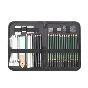 Picture of Keepsmiling স্কেচ অঙ্কন সেট, 42 পিস শিল্পীদের জন্য স্কেচিং কিট