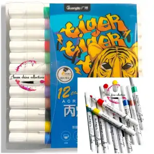 Picture of এক্রাইলিক মার্কার পেন 12 পিস