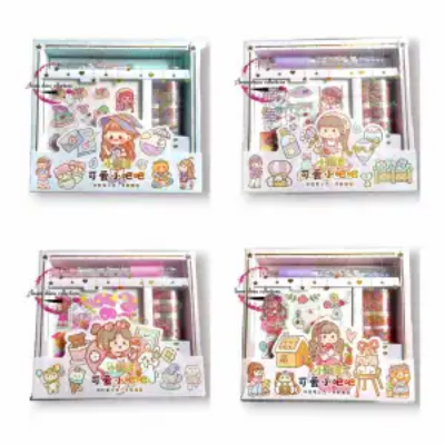 Picture of 6 পিস স্টিকার, 3 পিস টেপ ছিল, একটি বাক্সে 1 পিস কলম (কোনও বিকল্প নেই)