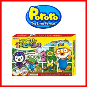 Picture of পোরোরো উইন্ডো পেইন্ট স্টিকার গ্লাস ডেকো গ্লাস আর্ট 12 রঙের বাচ্চাদের আর্ট