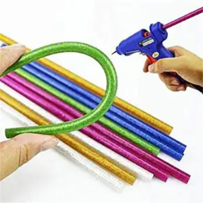 Picture of 50 পিস ছোট (7mm-7.5mm) হট গ্লু গান গ্লিটার স্টিকস