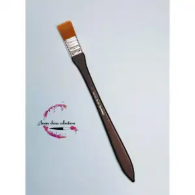 Picture of Keepsmiling ফ্ল্যাট দীর্ঘ ব্রাশ 1, 2, 3, 4, 5, 6, 7, 8 পেশাদার শিল্পীদের জন্য মসৃণ সিন্থেটিক চুল নেই