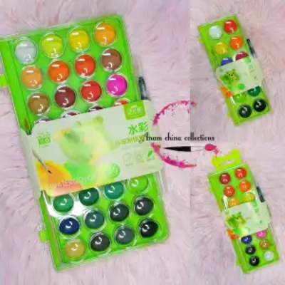 Picture of পান্ডা সুরক্ষা জল রঙের 12/16/36 রঙের সেট