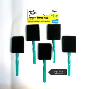 Picture of Mont marte ফোম ব্রাশ 50mm 5pce পলি ব্যাগ
