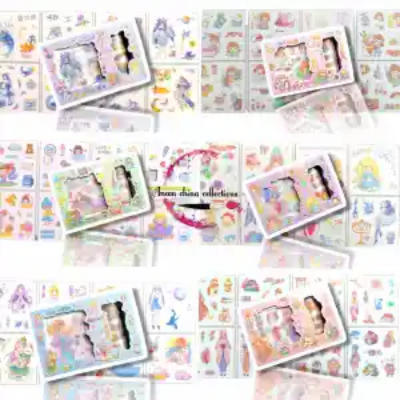 Picture of 8 পিস স্টিকার এবং 3 পিস ওয়াশি টেপ সেট বক্স