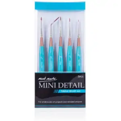 Picture of Mont marte মিনি ডিটেইল ব্রাশ সেট 5 পিস