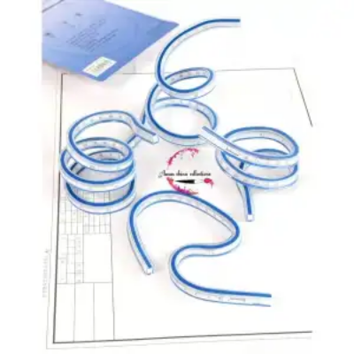 Picture of 24 ইঞ্চি (60cm) নমনীয় বাঁকানো রুলার ফ্লেক্স ডিজাইনের বিধি, ব্যবহারের জন্য আদর্শ: প্রকৌশল অঙ্কন, ডিজাইনের গ্রাফিক্স, গার্মেন্টস ডিজাইন, সমস্ত ধরণের পেইন্টিং