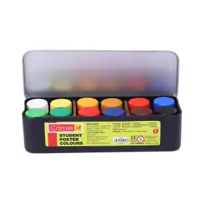 Picture of উটের শিক্ষার্থীদের পোস্টার রঙ-প্রতিটি 10ml, 12 শেড