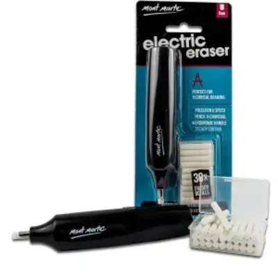 Picture of 30 পিস ইরেজার সহ মন্ট মার্ট বৈদ্যুতিক ইরেজার