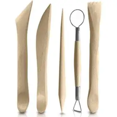 Picture of পলিমার ক্লে স্কাল্পটিং সরঞ্জাম সেট-5 পিস পটারি সরঞ্জাম কিট