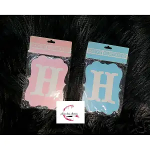 Picture of Happy Birthday Card Banner 1Set