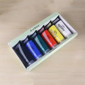 Picture of Keepsmiling 75ml এক্রাইলিক পেইন্ট ওয়াল পেইন্টস আর্ট পেইন্টিং 6 সেট