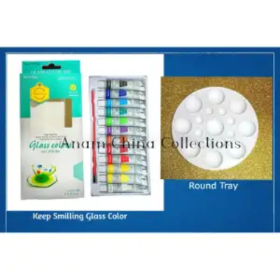 Picture of Keepsমিলিং গ্লাস রঙ + 1 পিস রাউন্ড ট্রে ফ্রি