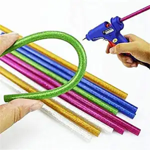 Picture of 150 পিস ছোট (7mm-7.5mm) হট গ্লু গান গ্লিটার স্টিকস