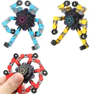 Buy Deformed Fidget Spinner Chain Toys For Children Antistress Hand Spinner Vent Toys Adult Stress Relief Sensory Gyro Gift at Best Price In Bangladesh