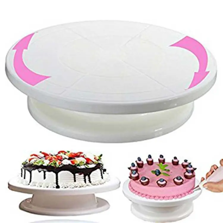 Buy Cake Decorating Turntable-White at Best Price In Bangladesh