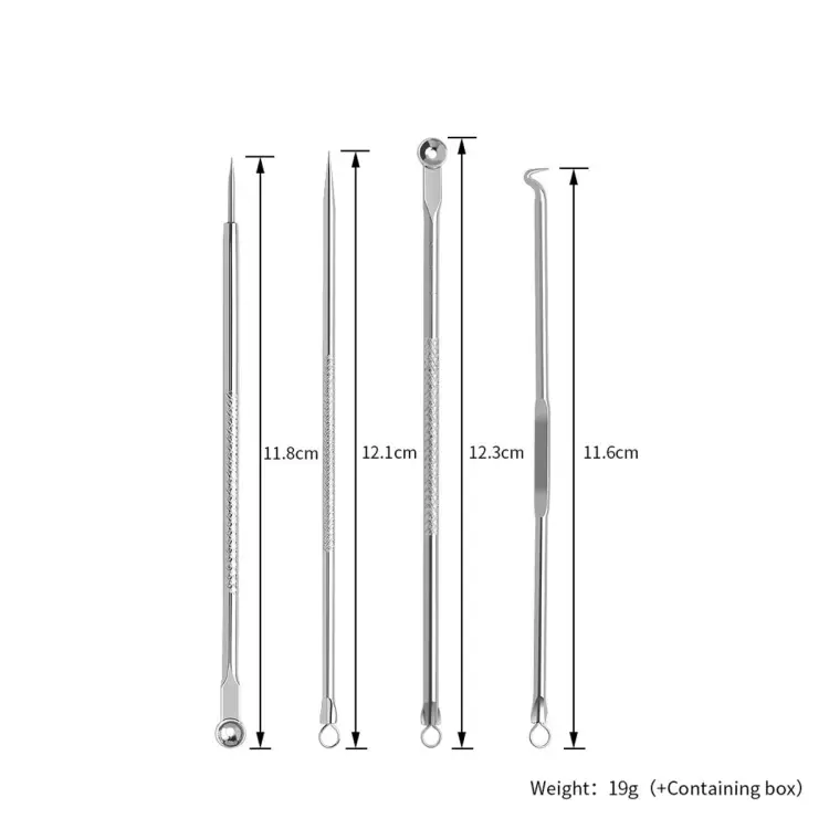 Buy Professional Pimple Popper Tool Kit - With Comedone Extractor, Milia Removal Tool, Blackhead Tweezers, and Whitehead Remover Tool, Spot Treatment Acne Set at Best Price In Bangladesh